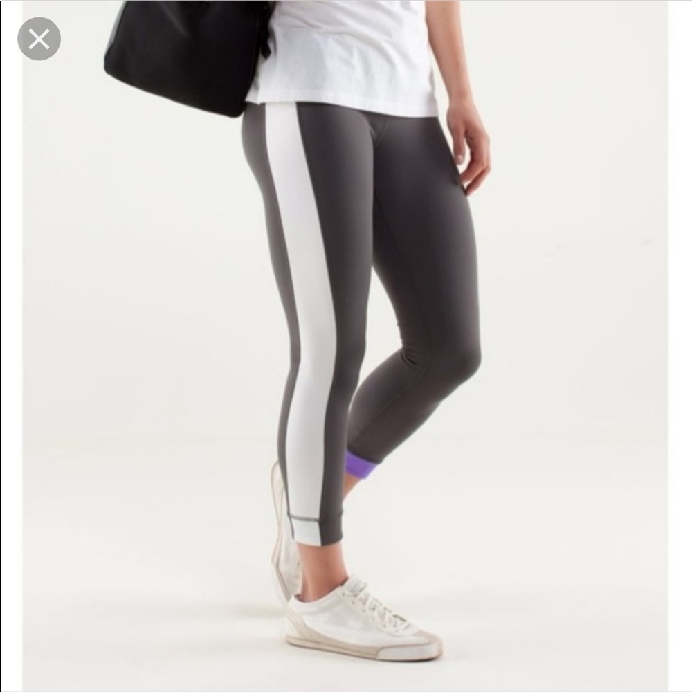 Lululemon Amped crop legging size 6